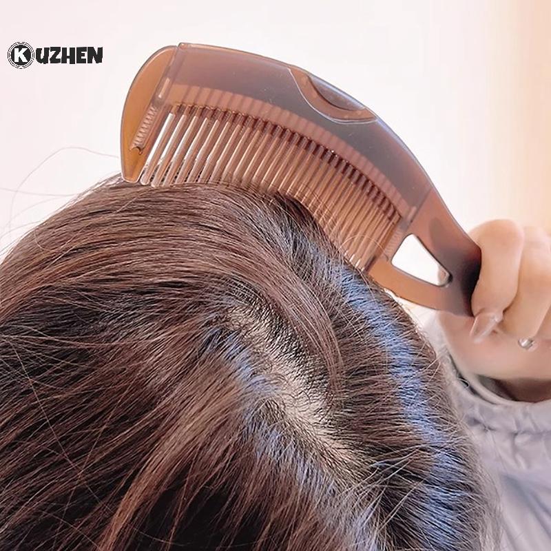 KUZHEN Chống Gàu Massageb Chống Tĩnh Điện Chống Tangling Bàn Chải Tóc Báo Chí Chống Gàu Dầu Massage Làm Sạch Dụng Cụ Tạo Kiểu HOT