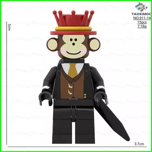 HT3 Roblox Trộm Brainrot Nhện Đỏ Khỉ Vua Cánh Quý Ông Khối Xây Dựng Bộ Sưu Tập TH3