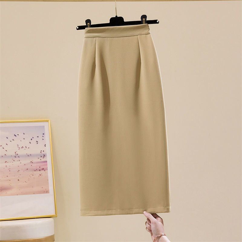 Váy bút chì nữ ngắn màu xanh lá cây, form bodycon chữ A chắc chắn