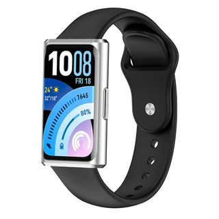 Dây đeo silicon thể thao 2 TRONG 1 cho dây đeo đồng hồ Huawei Band 11 / 11 Pro Dây đeo đồng hồ có vỏ bảo vệ