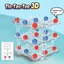 < Pluscloth > Trò chơi bảng cờ vua 3d dành cho trẻ em Người lớn Đồ chơi tư duy logic giáo dục Bàn cờ 3d rõ ràng 2 người chơi Trò chơi chiến lược Quà tặng ngày lễ hoàn hảo cho bé trai bé gái Trò chơi logic trẻ em