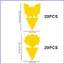 Fruit Fly Catcher 40 Miếng Dính Nhanh Không Mùi Ngoài Trời Thực Vật Gnat Bẫy Kiểm Soát Cho Nhà Bếp Thức Ăn mueadsyvn