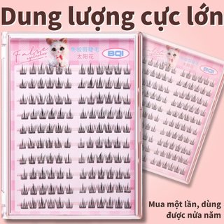 Cụm lông mi tự dính Natural C Curl Soft Invisible Keo mở rộng mi miễn phí Trio