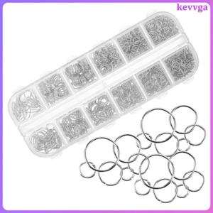 1200 Chiếc O Dày Trang Sức Nhảy Đầu Nối Trang Sức Để Làm Vòng Tay Liên Kết Và Kevga