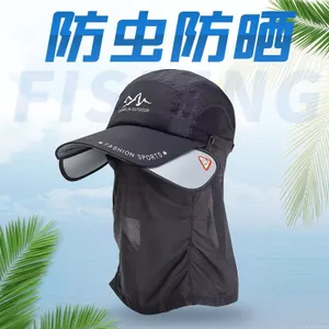 Câu cá ngoài trời: Mũ chống nắng lưỡi dài, thoáng khí, phù hợp mùa hè