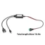 Treeling 12V Đến 5V USB Loại C Cáp Sạc Cho Máy Ảnh Ô Tô Quạt Đèn Năng Lượng Mặt Trời Bảng Điều Khiển Điện