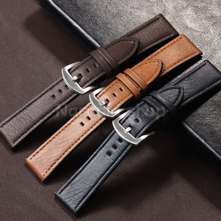 Phát hành nhanh Băng đô da thật 20 / 22mm dành cho doanh nghiệp Dây đeo đồng hồ da bò dành cho nam nữ Vòng tay thay thế