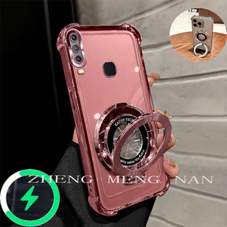 Thích hợp cho ốp điện thoại Vivo Y11 Y12 Y15 Y17 Y19 Di động có dây đeo vỏ mềm chống rơi TPU 0045