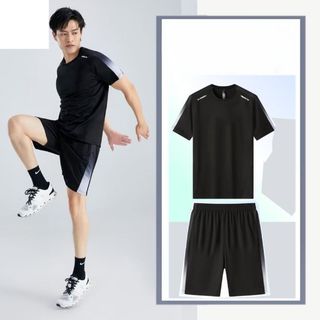 Đồ Bộ Quần Áo Thể Thao Nam Mùa Hè Chất Thun Lạnh Co Giãn 4 Chiều Gía rẻ  012