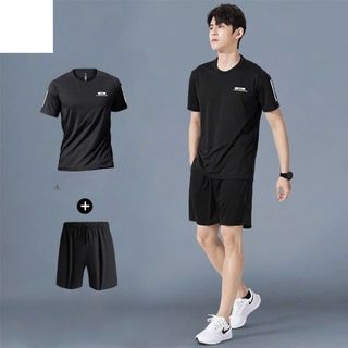 Đồ Bộ Quần Áo Thể Thao Nam Mùa Hè Chất Thun Lạnh Co Giãn 4 Chiều Gía rẻ  017