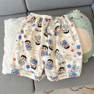 Áo quần ngủ cotton họa tiết Dachshund đáng yêu cho nam,short thoải mái mùa hè