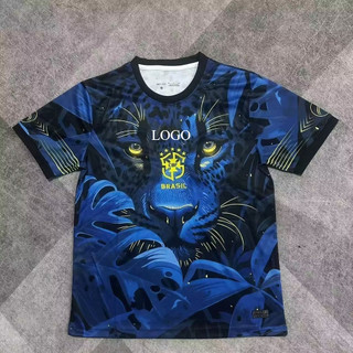 2025-26 Brazil Phiên Bản Đặc Biệt 22 Jersey Fan Phiên Bản Tùy Chỉnh Tên & Số AAA + Chất Lượng Cao Cấp Thoáng Khí Nhanh Khô Độ Ẩm Wicking Áo Bóng Đá Người Lớn Nam Bóng Đá Đồng Phục S-2XL