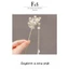 Kẹp Tóc Phong Cách Cổ Bước Lắc Cao Cấp Cảm Giác Giả Chalcedony Hoa Kẹp Tóc Sườn Xám Ngọc Trai Tua Rua Mới Trung Quốc Kẹp Tóc Nữ