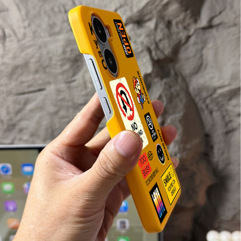 Dành cho POCO X8 Pro X7 Pro X6 F8 F7 Redmi Turbo 5 Max Turbo 4 Pro “Super Mario ” Vỏ điện thoại cứng Micro Matte / Vỏ POCO chống vân tay / Vỏ Redmi