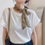 Khăn Lụa Sọc Nhỏ Nữ Phù Hợp Với Thời Trang Dễ Thương Mori Hairband Retro Trang Trí Đa Năng Khăn Trùm Đầu