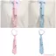 FF Cà vạt Polyester Unisex hiện đại có thiết kế họa tiết chuỗi ngôi sao độc đáo
