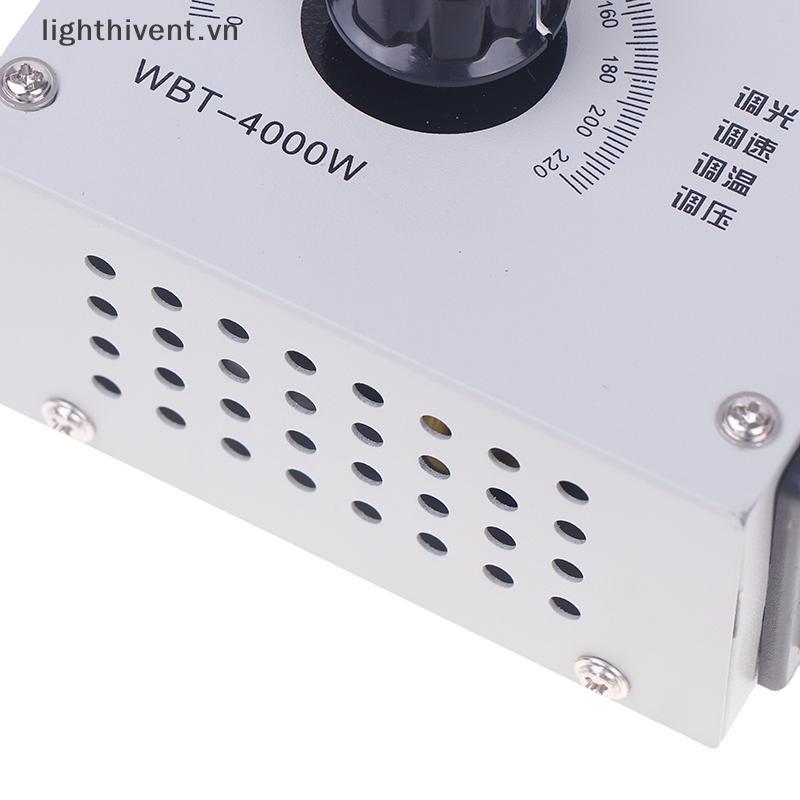 AC 220V 18A 4000W Thyristor điều khiển công suất, điều tốc động cơ, quạt, bộ điều chỉnh điện áp