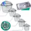 Giải pháp làm sạch siêu âm 5 chiếc Giỏ làm sạch siêu âm Bộ phận làm sạch cho hầu hết các máy siêu âm