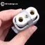 Ge Mới 6mm IEC C8 Gốm Dây Công Nghiệp Soet Cắm Nhiệt Độ Cao Nam Nữ Kết Nối Lò Nướng Điện Ổ Cắm Điện 35A n