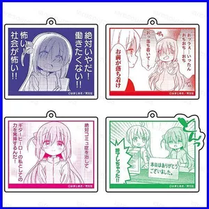 SQ3 Bocchi The Rock Móc Khóa Anime Móc Khóa Acrylic Dễ Thương Túi Mặt Dây Chuyền Hoạt Hình Gotou Hitori Ijichi Nijika Móc Chìa Khóa Quà Tặng