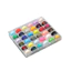 36 Miếng Prewound Thread Bobbins Cuộn Đầy Màu Sắc Cho Máy May Có Hộp Bảo Quản