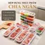 Hộp đựng thực phẩm chia ngăn nắp kín tiện lợi dễ vệ sinh gọn gàng tủ lạnh