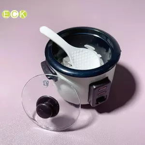 2 Chiếc Nhà Búp Bê Bếp Cơm Mini Thìa Cơm 4cm Xẻng Cơm Mô Phỏng Thìa Nhà Bếp Đồ Chơi Nấu Ăn Đẹp