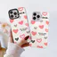 Ốp Lưng Cho Redmi Note 14 13 12 11 10 14C 13C 12C 11A 10C 9C A3 A2 A1 C75 C65 C61 C55 C31 X7 X6 M6 13T 14T Pro Mạ Acrylic IMD Case Motif Red Love CYIM417