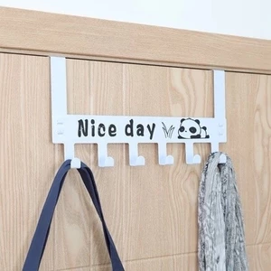Móc Treo Quần Áo Gắn Sau Cánh Cửa Phòng Sơn Tĩnh Điện Loại 1, In Chữ Nice Day