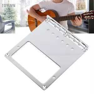 Toyuvn Tấm cầu đàn guitar điện Kim loại chắc chắn Ổn định chống ăn mòn Tiêu chuẩn để thay thế