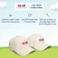 Mũ lưỡi trai HiPP, chất liệu cotton