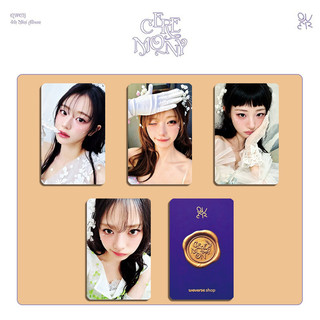 GC9 4 Cái / bộ QWER LOMO Card 4th Mini Album CEREMONY Hina Bưu Thiếp Bộ Sưu Tập Ngôi Sao Ngoại Vi CG9