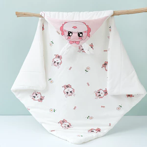 K Dệt Kim Phòng Sản Xuất Ôm Chăn Sơ Sinh Nguyên Chất Cotton Chăn Bốn Mùa Có Sẵn Cho Bé Ôm Quilt Out Thoáng Khí Nguyên Chất Sợi Cotton T4Y6