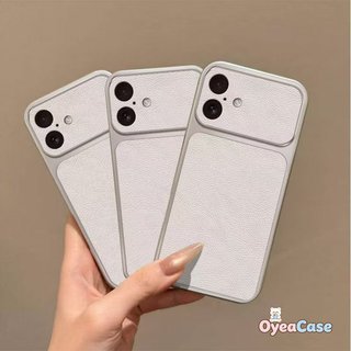 Ốp Da PU Cửa Sổ Máy Ảnh Lớn Cho Redmi K90 Pro Max K80 K70 K70E K60 K60E K50 Ultra K50i K40 K40S Turbo 5 Max 4 Pro 5G 4G Thẩm Mỹ Vỏ Mềm Kinh Doanh Dễ Thương