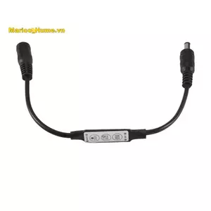 Bộ điều khiển từ xa Mini 12A 12V-24V Bộ điều chỉnh độ sáng cho dải băng LED Bộ điều khiển đơn sắc