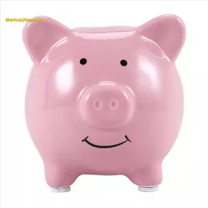 Đồ lưu niệm bằng gốm Piggy Bank, Hồng