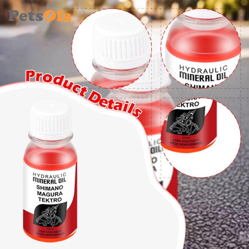 Dầu phanh xe đạp Chất lỏng thủy lực khoáng chất Chất lỏng phanh trống đĩa cao cấp để bảo trì xe đạp