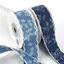 Denim In Ruy Băng Nơ Vải diy Handmade Chất Liệu Gói Quà Tặng Bó Hoa Bao Bì Ruy Băng 5.7