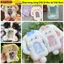 SNUGHOUSE Photocard, Hộp đựng thẻ ảnh thỏ / chó / mèo đa chức năng, Phim hoạt hình sang trọng Thỏ tai to / Thẻ Collie viền học sinh