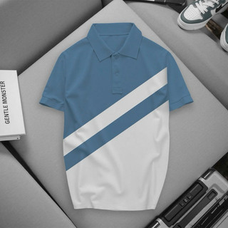 ÁO POLO SỌC CHÉO VẢI THUN CÁ SẤU POLY THÁI 4 CHIỀU