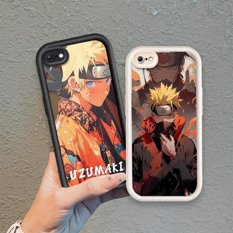Ốp Lưng Cho iPhone 6 6s 7 8 se2020 Plus Hoạt Hình Silicon Phụ Kiện Vỏ Điện Thoại Mềm TPU One Piece Naruto Mắt Thiên Thần Chống Sốc Ốp Lưng