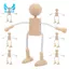 7 Chiếc Trống Bằng Gỗ Hoạt Hình Hình Hình: DIY Tranh Robot Nhân Vật Chung Nhân Vật Robot Peg Doll Cho DIY