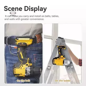 Maybest 5 Chiếc Đai Khoan Kẹp Móc Đai Khoan Điện Kẹp Kim Loại Móc Khoan Kẹp Móc Dụng Cụ Không Dây Đai Thay Thế Móc Kẹp {VN}