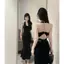 Hot Girl Phong Cách Dây Xích Dây Cổ Đẹp Lưng Nữ Mùa Hè Phong Cách Mới Phổ Biến Độc Đáo Cao Cấp Dây Đuôi Cá Váy Dài Slim-fit Ôm Hơn Nhìn