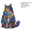 < Pluscloth > Đồ chơi xếp hình động vật bằng gỗ 3D – Ghép hình cắt chính xác, màu sắc tươi sáng, hình dạng độc đáo, Câu đố giáo dục tương tác giữa cha mẹ và con cái dành cho người lớn Trẻ em, Quà tặng hoàn hảo cho gia đình