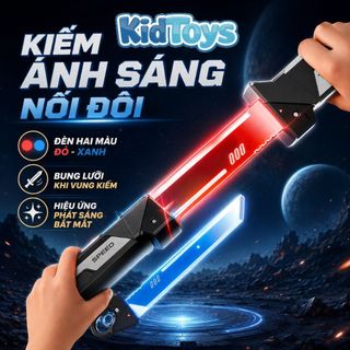 Đồ Chơi Gậy Phát Sáng LED KidToys - 2 Thanh Ghép Thành Đôi Siêu Ngầu Cho Bé