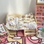 20cm Cotton Búp Bê Bộ Ba Mảnh Ngủ Chăn Gối 40cm Búp Bê Chơi Nhà Bao Chăn