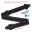 Dây đeo đàn guitar điện có thể điều chỉnh với 3 phím đàn guitar Giá đỡ bằng da PU Đầu đàn guitar Acoustic Bass Dây đeo phụ kiện
