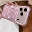Ốp điện thoại từ tính điểm sóng thời trang cho iPhone 17 Pro Max 16 13 14 15 pro max Bảo vệ ống kính chống rơi Vỏ cứng bảo vệ điện thoại