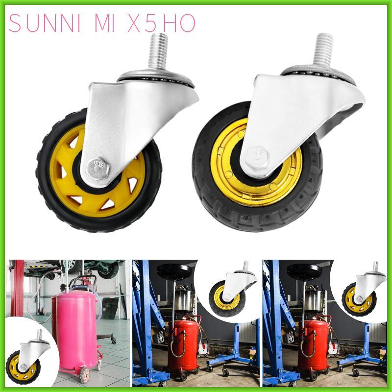 Nội Thất Bánh Xe Xoay Tấm Bánh Xe Thay Thế Bánh Xe Hạng Nặng Có Phanh Xoay 360 Độ Gang Thành Phần Thích Hợp Cho Bàn Làm Việc Cab